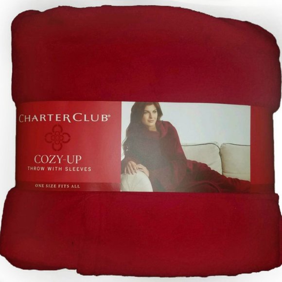 Charter Club Intimates Sleepwear Charter Club Throw Blanket With 